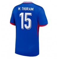 Fotbalové Dres Francie Marcus Thuram #15 Domácí ME 2024 Krátký Rukáv